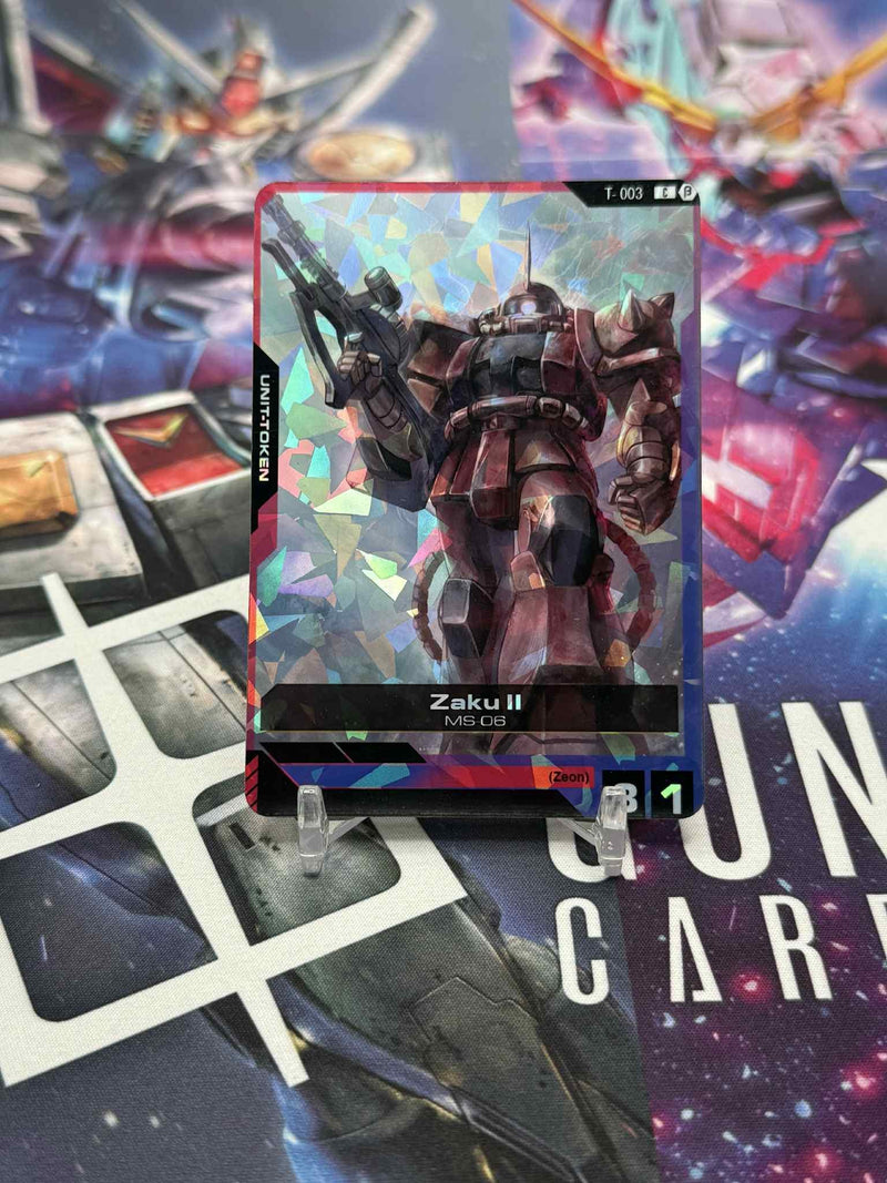 Custom Gundam TCG Token: Holographic Anime Proxy Card