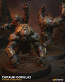 Chitauri Army - Gorilla | 40mm Scale Miniature | Crisis Protocol Proxy | C27