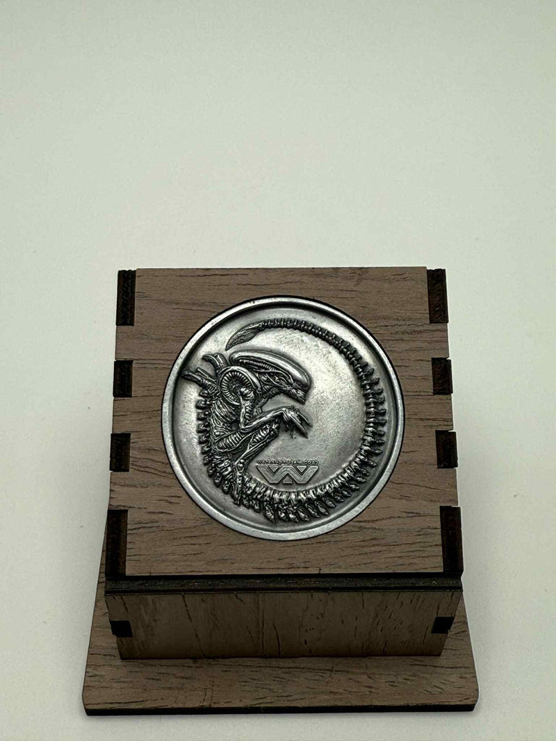 Custom Challenge Coin - Engraved Collectible Medallion Display Piece