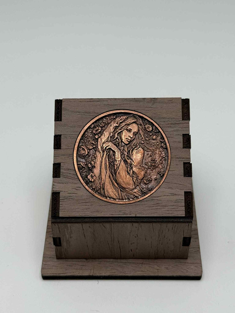 Custom Challenge Coin - Engraved Collectible Medallion Display Piece