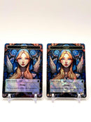 Borderless Foil Angel Tokens | Custom MTG Token Cards | 4/4