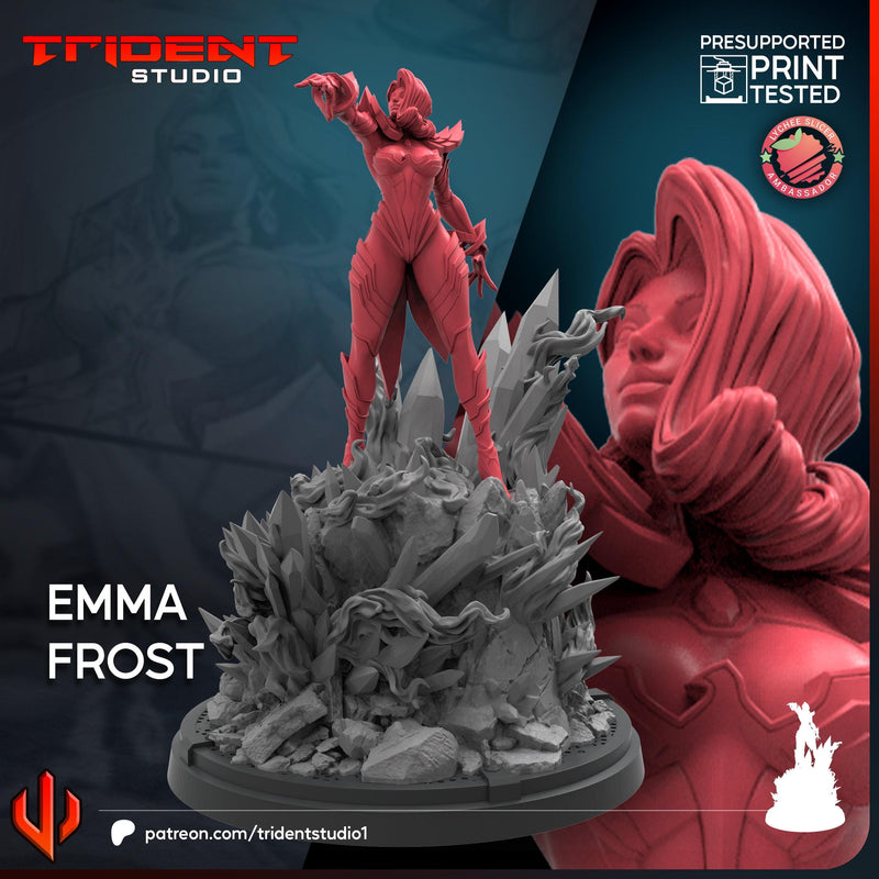 Emma Frost Phoenix Force (Rivals) - Marvel: Crisis Protocol Proxy | Trident Studios