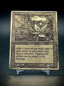 Custom Engraved Brass Magic the Gathering Card | Personalized MTG Gift | Collector Upgrade | Commander Keepsake