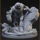 Zombie Juggernaut 40mm Scale Miniature | Crisis Protocol Proxy |