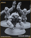 Chitauri Army - Gorilla | 40mm Scale Miniature | Crisis Protocol Proxy | C27