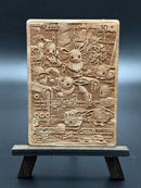 Custom Genuine Hardwood Pokémon Card – Laser Engraved Collectible Display Gift - Personalized Options Available