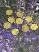Guard Order Tokens - Engraved Brass Warhammer 40K Markers