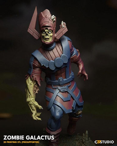 Zombie Galactus - 40mm on 65mm Base | Crisis Protocol Proxy | C27