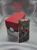 Custom Pokeball Box w/ Bulk lot & Booster Pack (Holds 500 Cards) | 3D Print