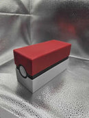 Custom Pokeball Box w/ Bulk lot & Booster Pack (Holds 500 Cards) | 3D Print