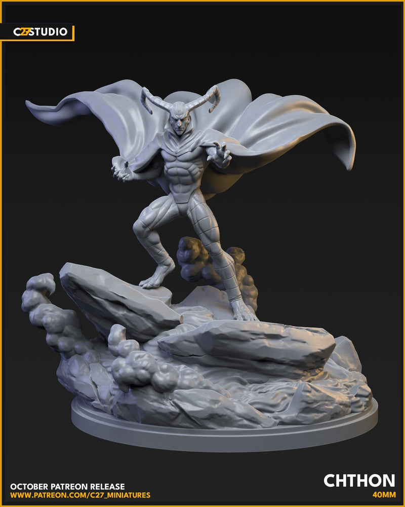 Chthon - 40mm on 65mm Base | Crisis Protocol Proxy | C27
