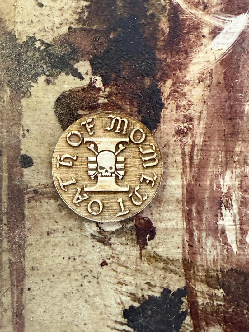 Wood Oath of Moment Token - Warhammer 40K Game Marker