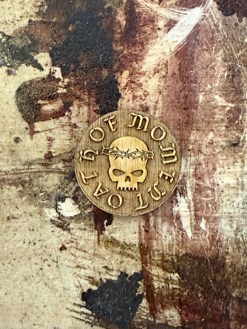 Wood Oath of Moment Token - Warhammer 40K Game Marker