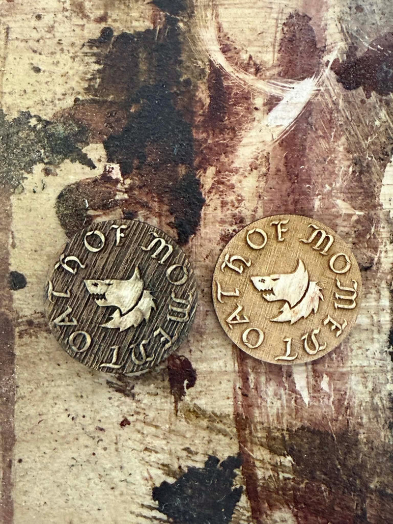 Wood Oath of Moment Token - Warhammer 40K Game Marker