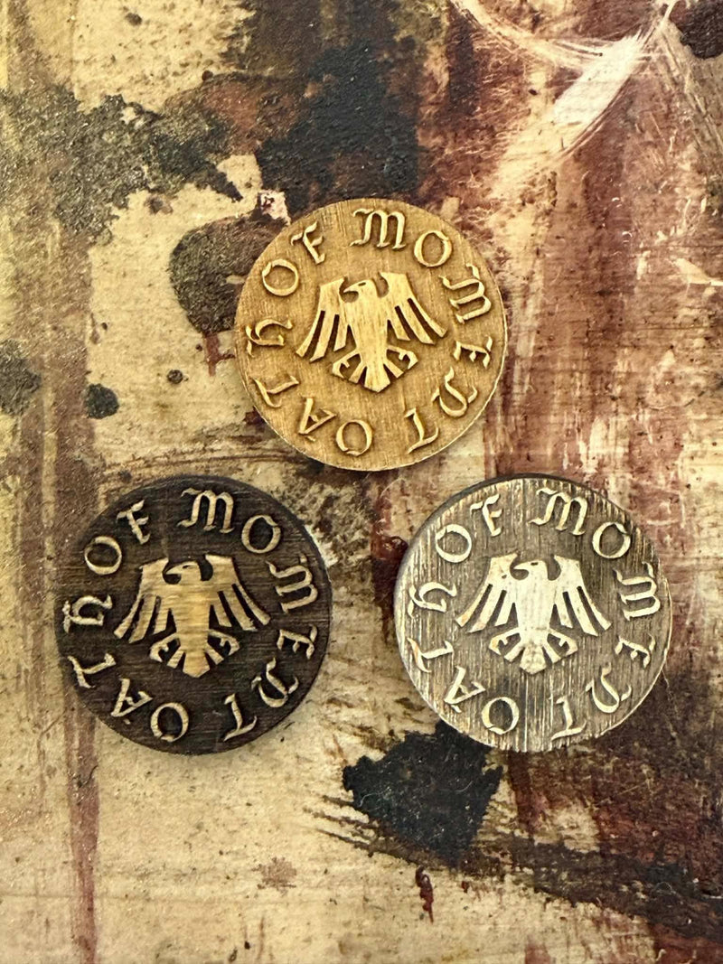 Wood Oath of Moment Token - Warhammer 40K Game Marker
