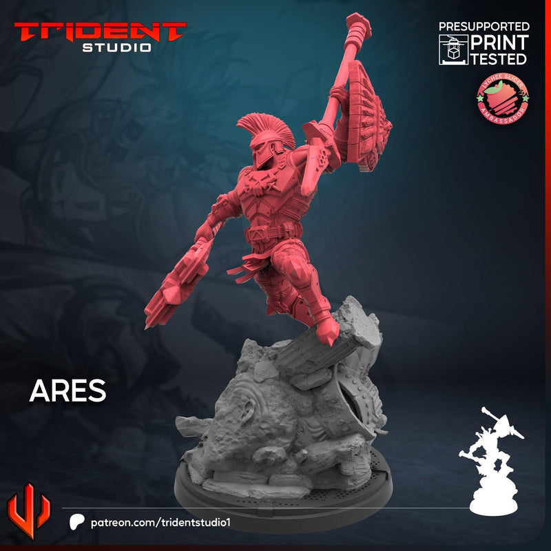 Ares - Marvel: Crisis Protocol Proxy | Trident Studios