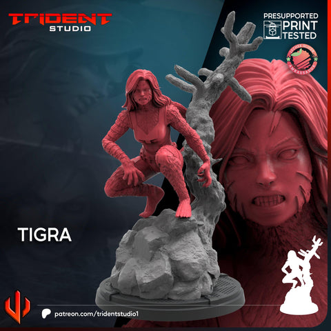 Tigra - Marvel: Crisis Protocol Proxy | Trident Studios