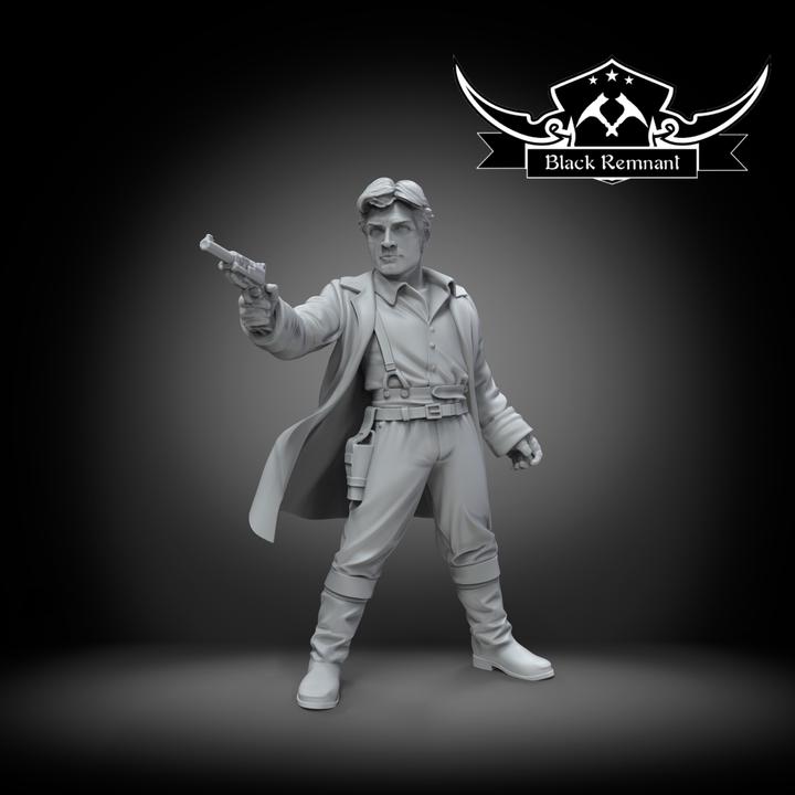 Browncoat captain | Star Wars Legion Proxy | Black Remnant