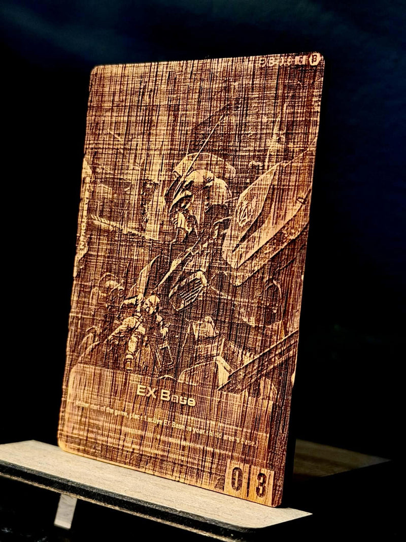Gundam TCG Collector Card Display - Custom Engraved Keepsake