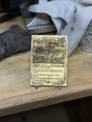 Custom Engraved Brass Magic the Gathering Card | Personalized MTG Gift | Collector Upgrade | Commander Keepsake