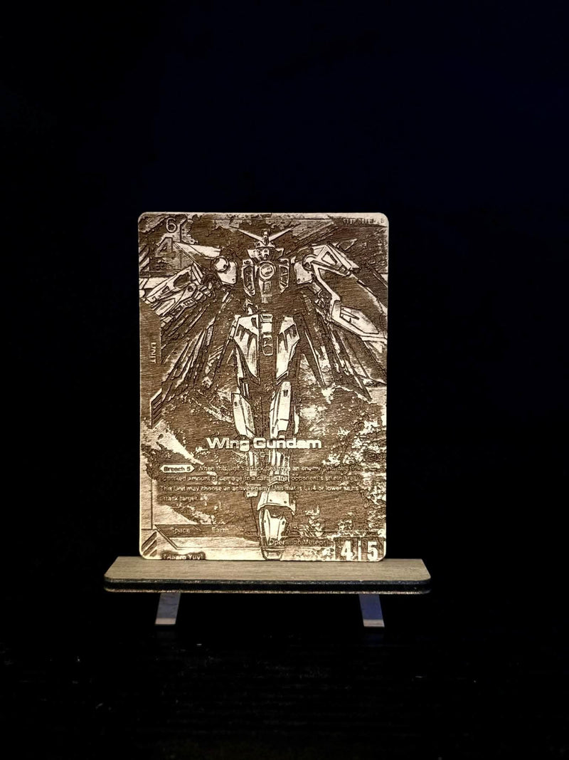 Magic: The Gathering Collector Card Display - Custom Engraved Keepsake