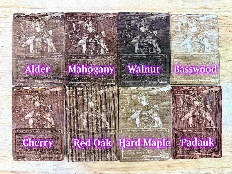 TCG Collector Card Display - Custom Engraved Keepsake