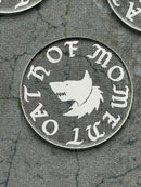 Acrylic Oath of Moment Token - Warhammer 40K Game Marker