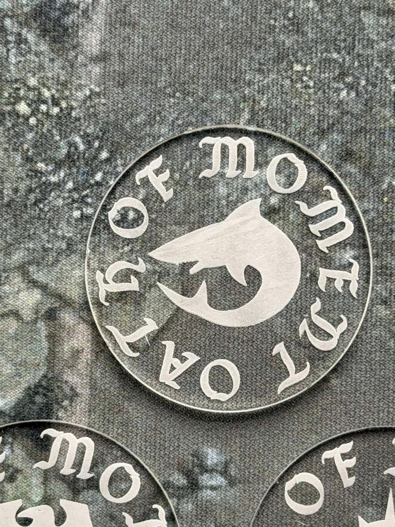 Acrylic Oath of Moment Token - Warhammer 40K Game Marker