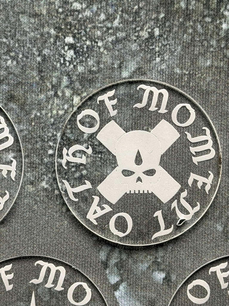 Acrylic Oath of Moment Token - Warhammer 40K Game Marker