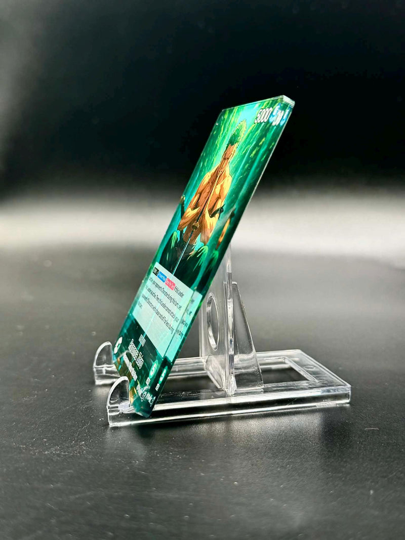 One Piece Leader Card Display - Acrylic Collector Desk Display