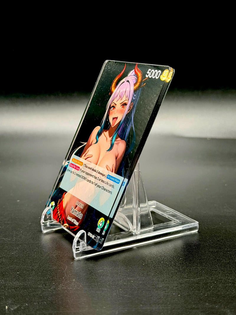 One Piece Leader Card Display - Acrylic Collector Desk Display