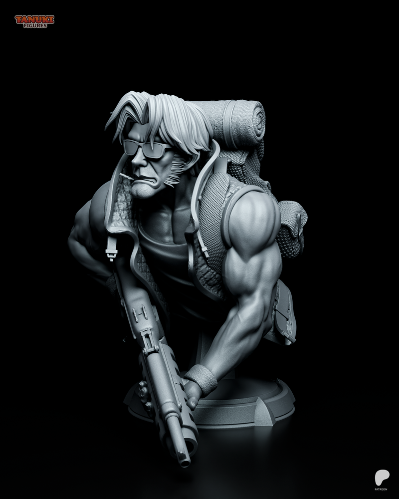 Tarma Roving – Metal Slug – Resin Bust