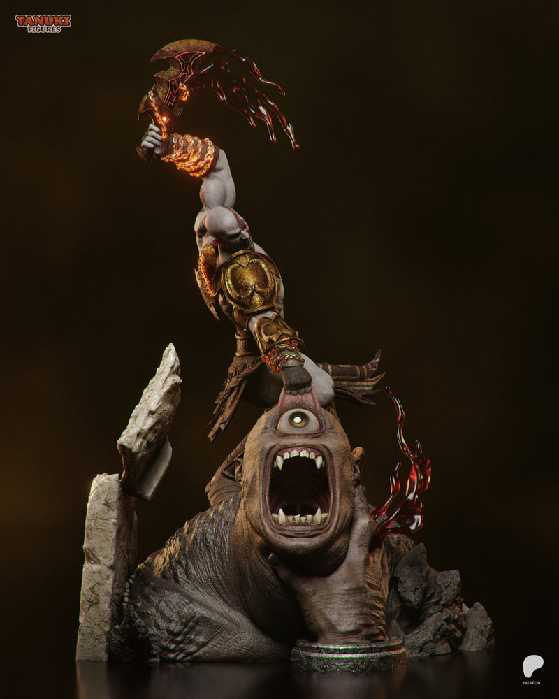 Kratos – God of War – Resin Statue