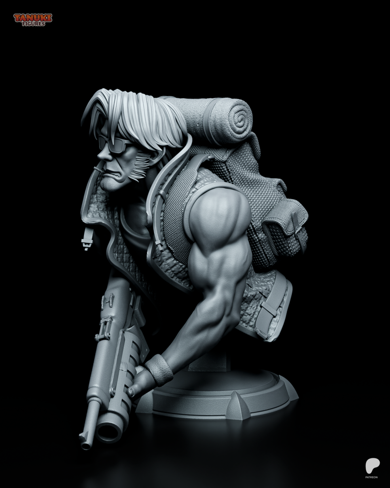 Tarma Roving – Metal Slug – Resin Bust