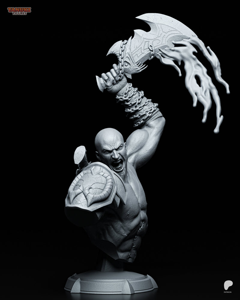 Kratos – God of War – Resin Bust