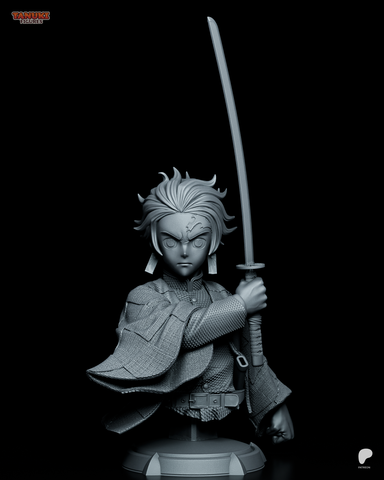 Tanjiro – Demon Slayer – Resin Bust