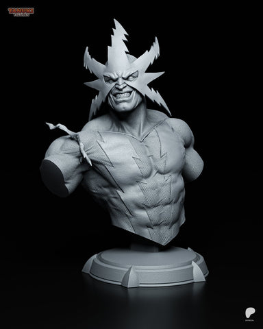 Electro – Spider – Man – Resin Bust