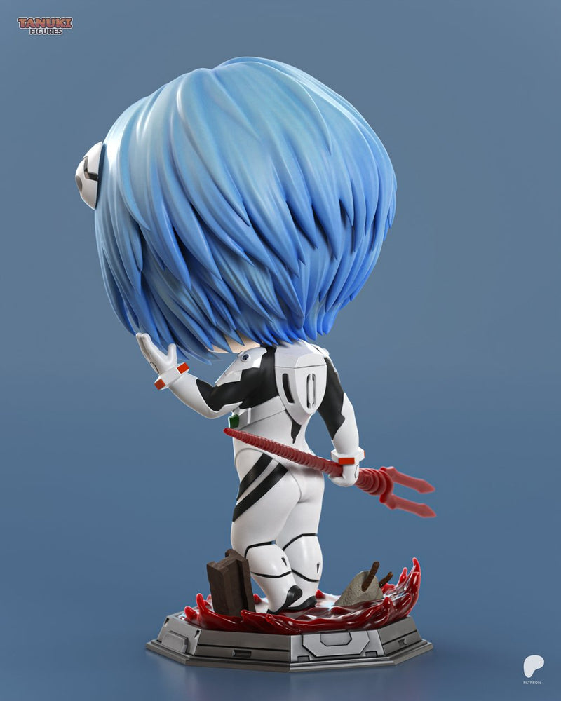 Rei Ayanami – Evangelion – Chibi Resin Figure