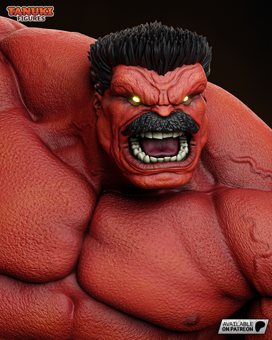 Red Hulk – Resin Bust