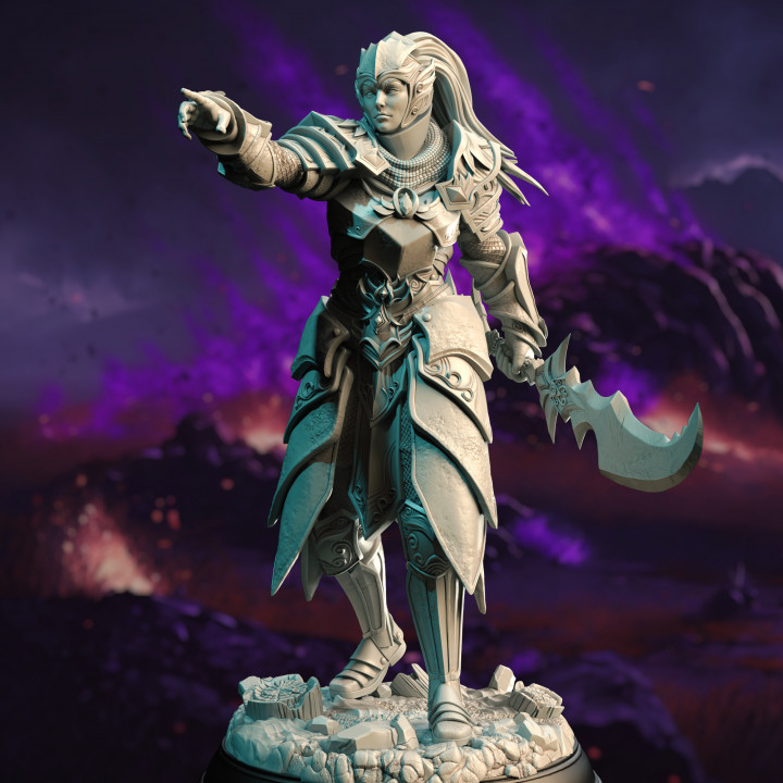 High Elven Commander - Cyrindeth | DM Stash | DnD | Fantasy Miniature