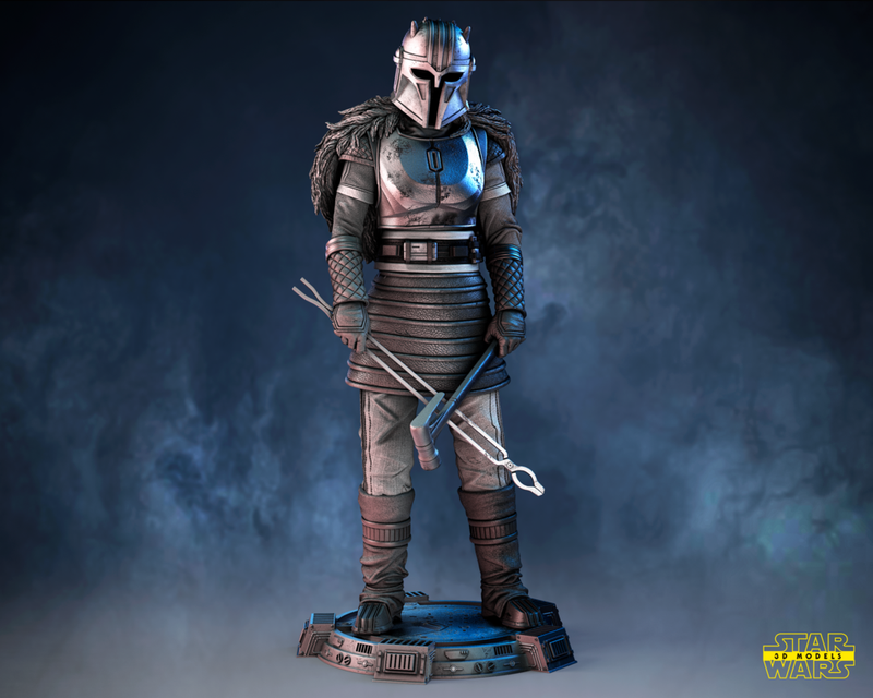 Star Wars The Armorer Statue | Sculpture | Model Kit