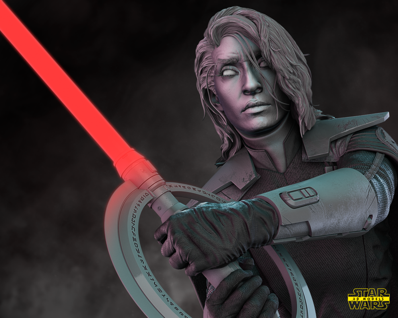 Star Wars Second Sister Inquisitor Statue | Sculpture | Model Kit