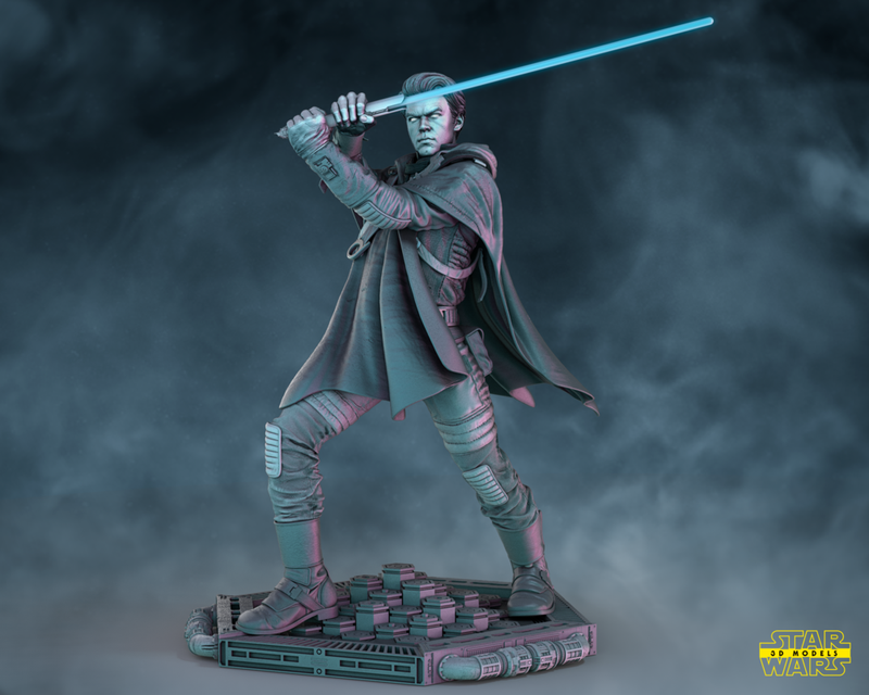 Star Wars Cal Kestis Statue | Sculpture | Model Kit