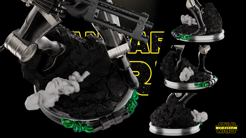 Star Wars 4-LOM Statue | Sculpture | Model Kit