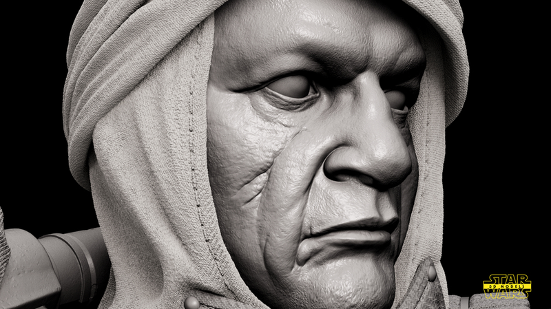 Star Wars Dengar Statue | Sculpture | Model Kit