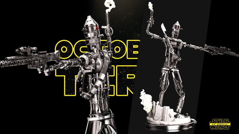 Star Wars IG-88 Statue | Sculpture | Model Kit