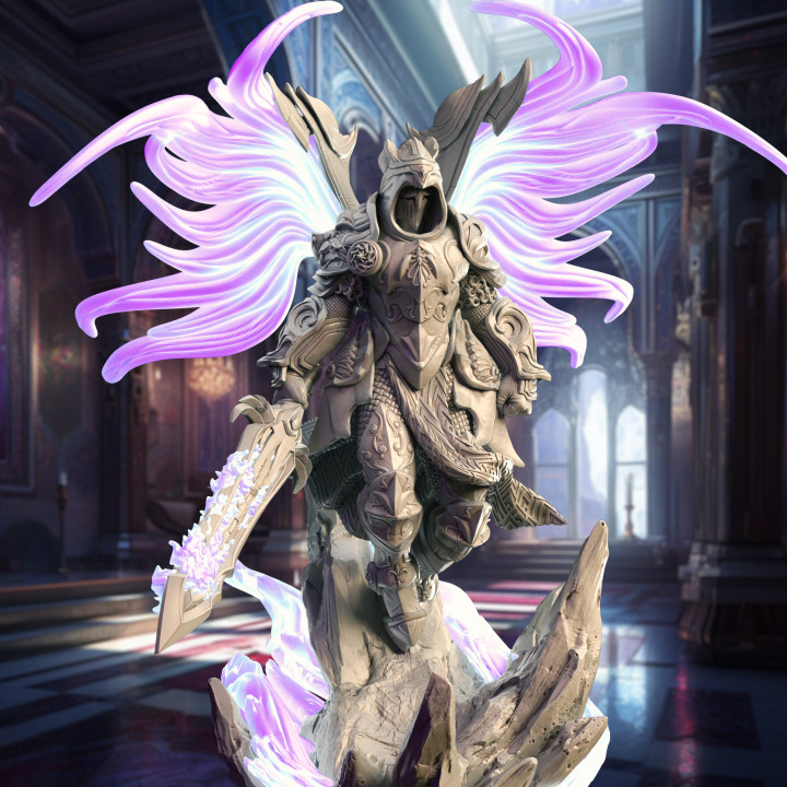 Ascended Angelic Paladin - Zyril | DM Stash | DnD | Fantasy Miniature