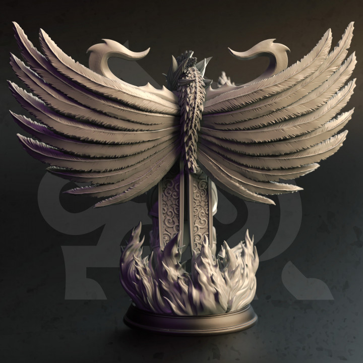 Arcane Phoenix Construct - Quisterian | DM Stash | DnD | Fantasy Miniature