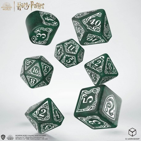 Harry Potter Modern Dice: Slytherin- Green
