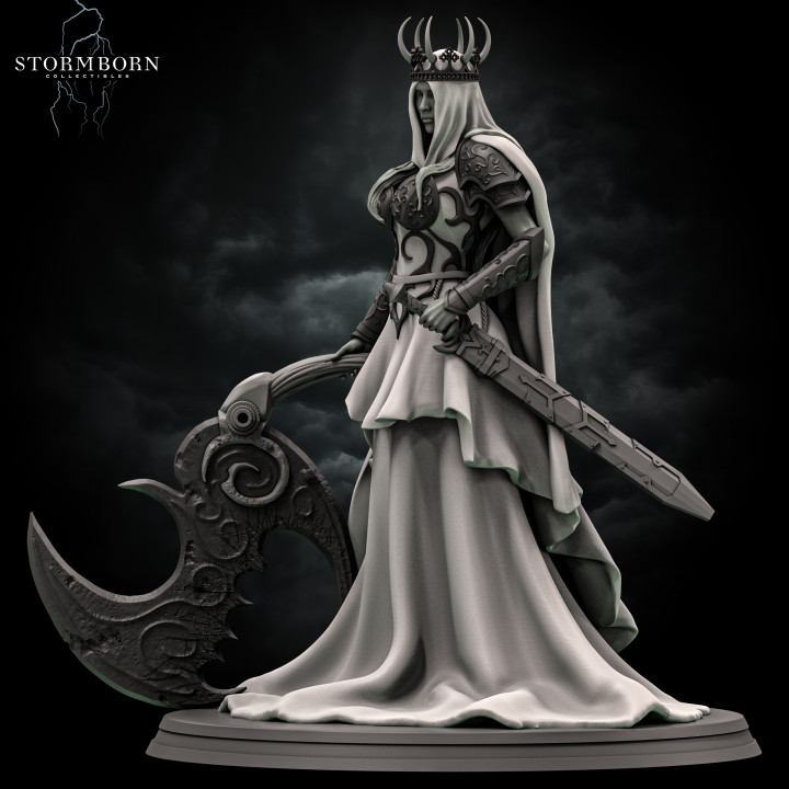 Luna, Princess of Ash | Stormborn Collectibles | DnD Miniature | Fantasy Miniature